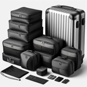 Stecker und Steckdosen in Südafrika 6 packing cubes