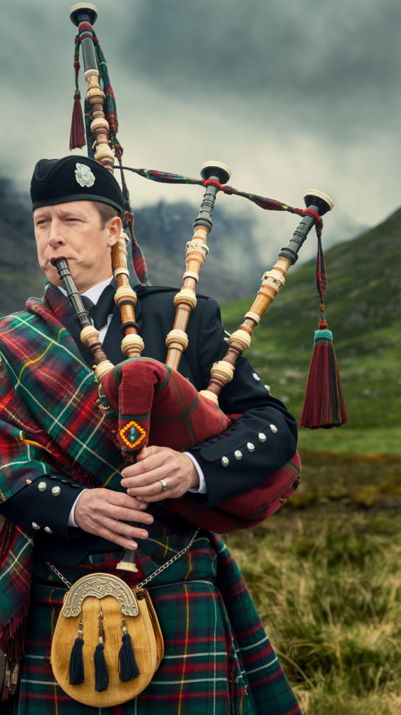 Wissenswertes über Schottland 1 schottischer Dudelsack